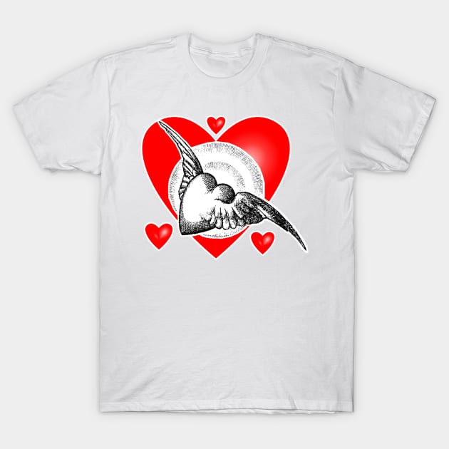 Abandoned heart T-Shirt by Marccelus